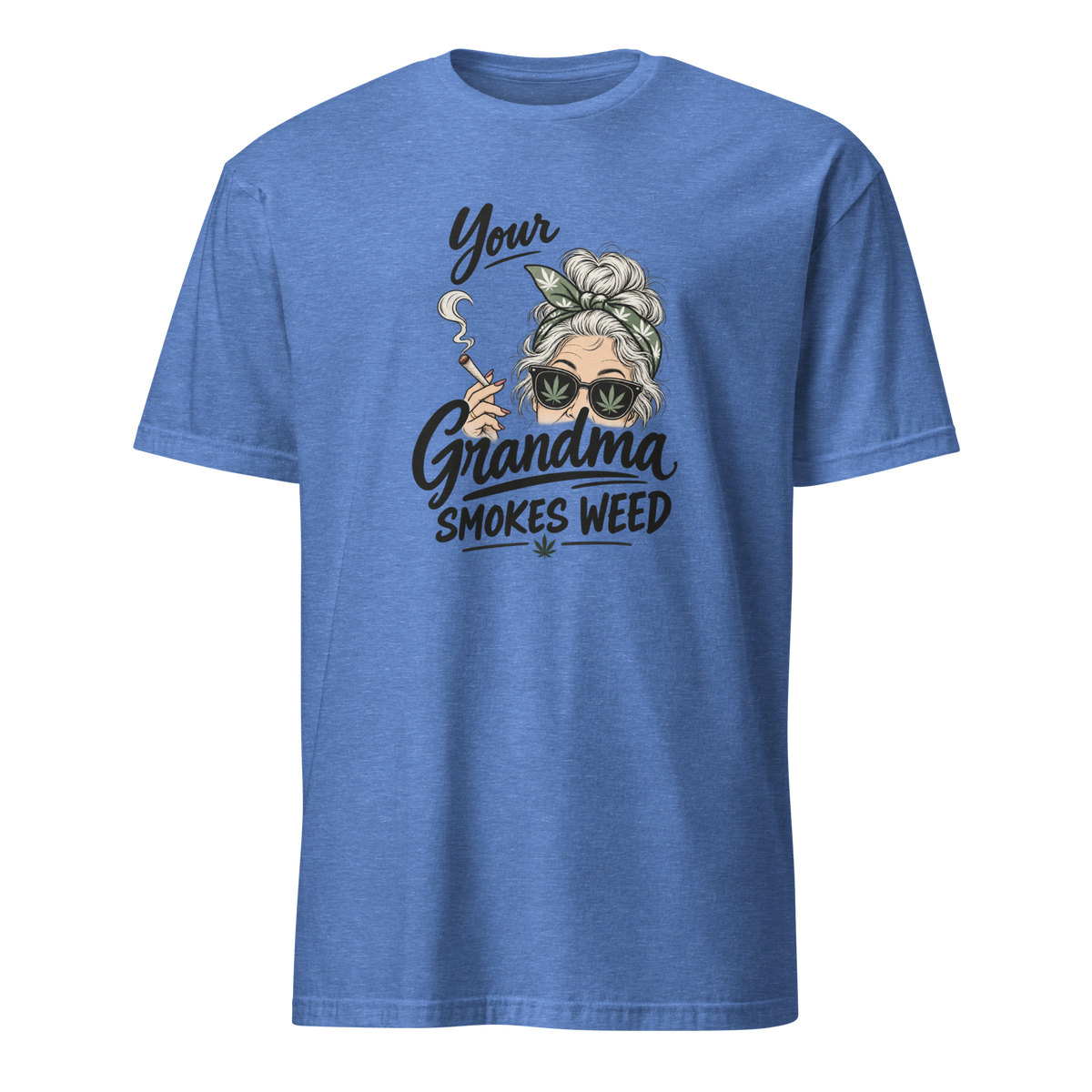 Granny Stash Cannabis T-shirt — front view