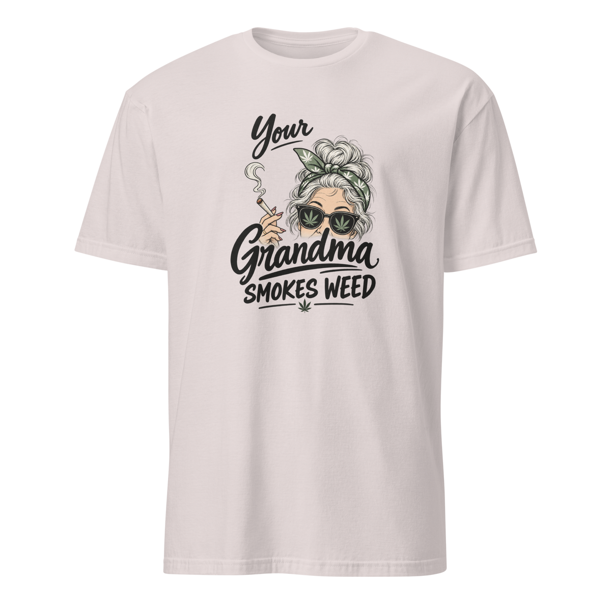 Granny Stash Cannabis T-shirt — front view