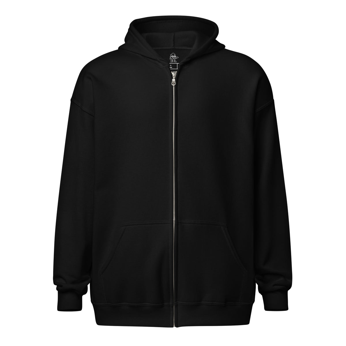 Purge Honey Cannabis Zip-Up Hoodie — front view